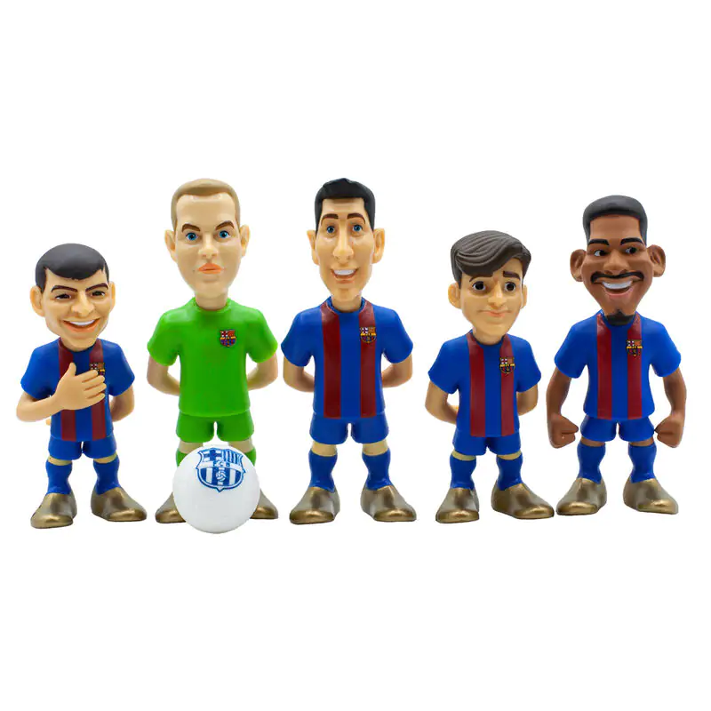 FC Barcelona Minix 5-er Pack Figuren 7cm termékfotó