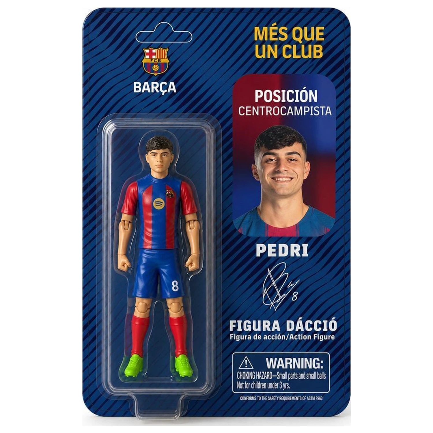 FC Barcelona Pedri Actionfigur 10cm Produktfoto