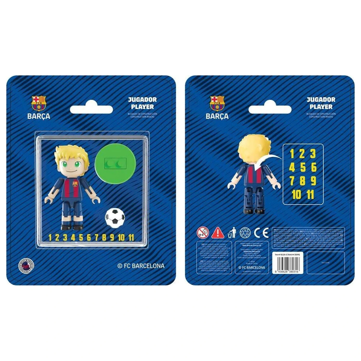 FC Barcelona Spielerfigur 4cm Produktfoto