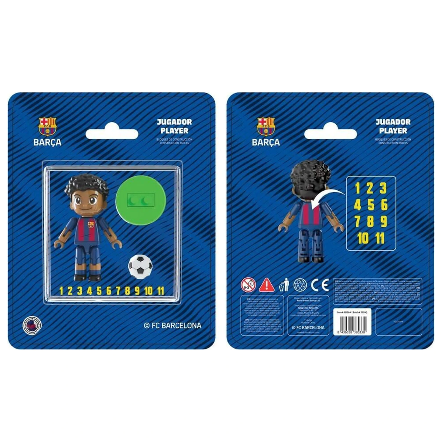 FC Barcelona Spielerfigur 4cm Produktfoto