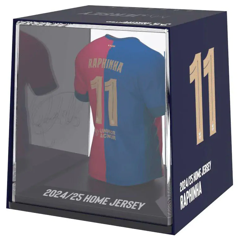 FC Barcelona Raphinha Mini T-Shirt Figur Produktfoto