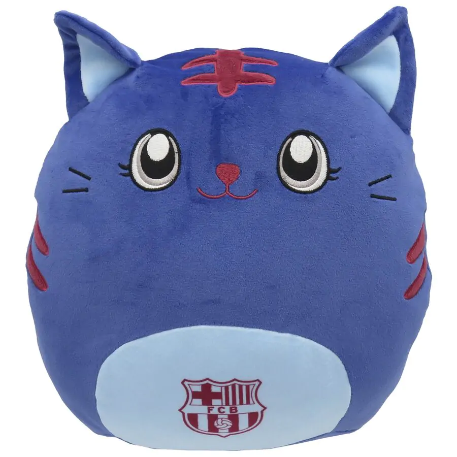 FC Barcelona Squishy Katzen-Plüschtier 30 cm Produktfoto