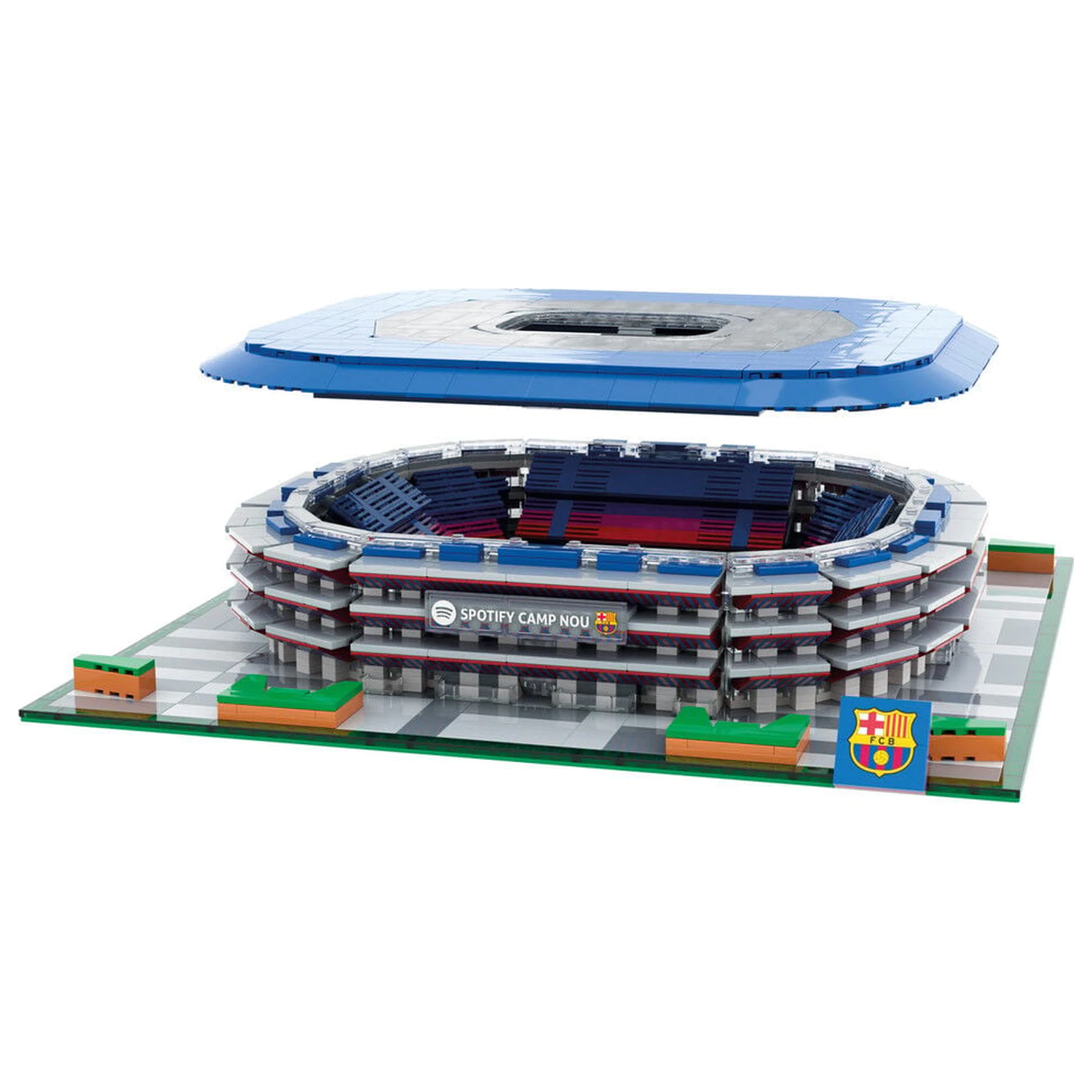 FC Barcelona Stadion-Set 2236 Teile Produktfoto