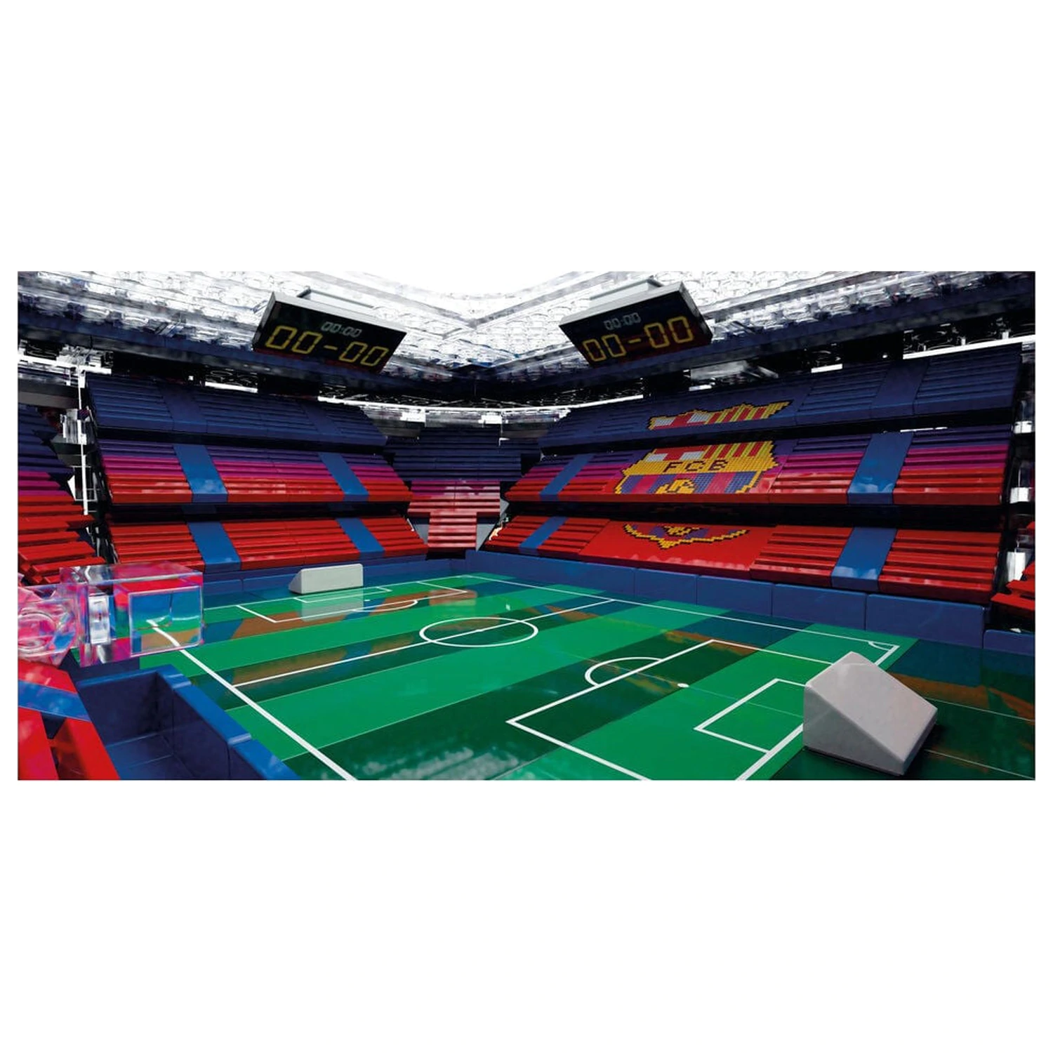 FC Barcelona Stadion-Set 2236 Teile Produktfoto