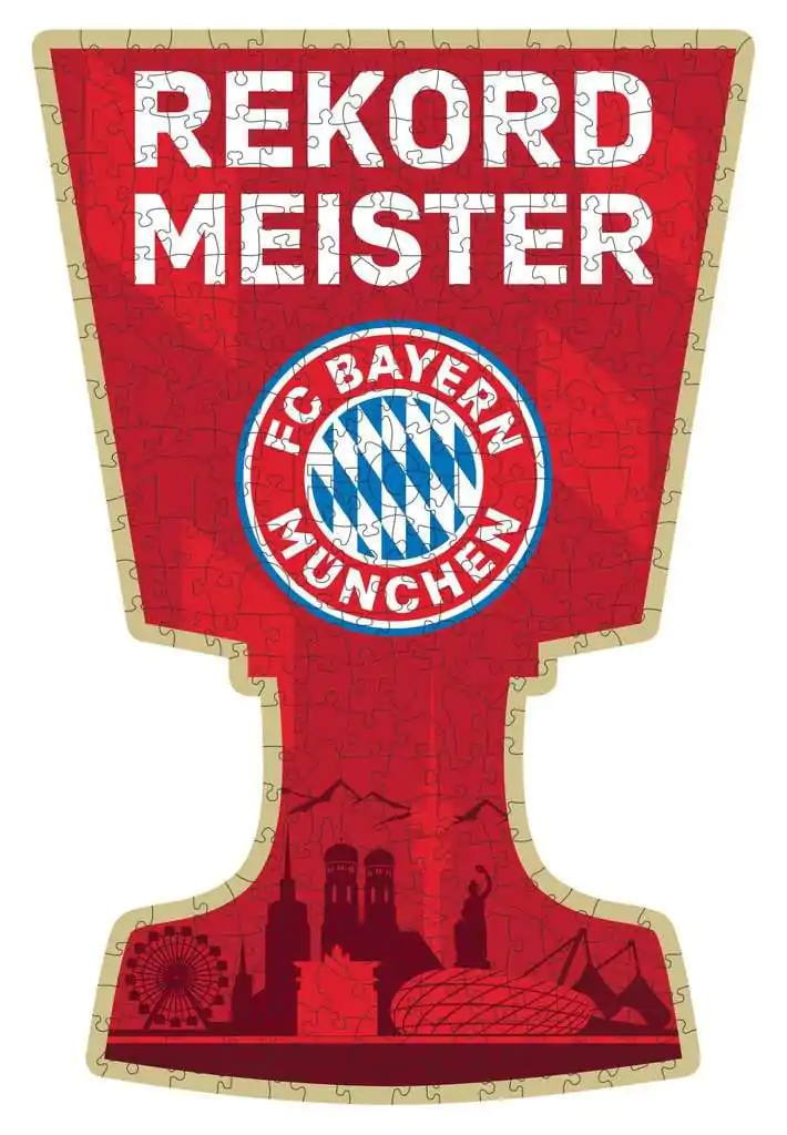FC Bayern München Puzzle Rekordmeister (300 Teile) Produktfoto