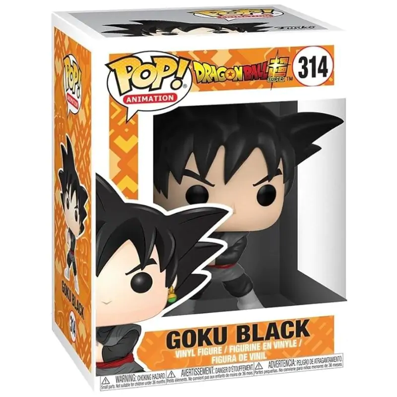 Dragon Ball Super POP! Animation Vinyl Figur Goku Black 9 cm termékfotó