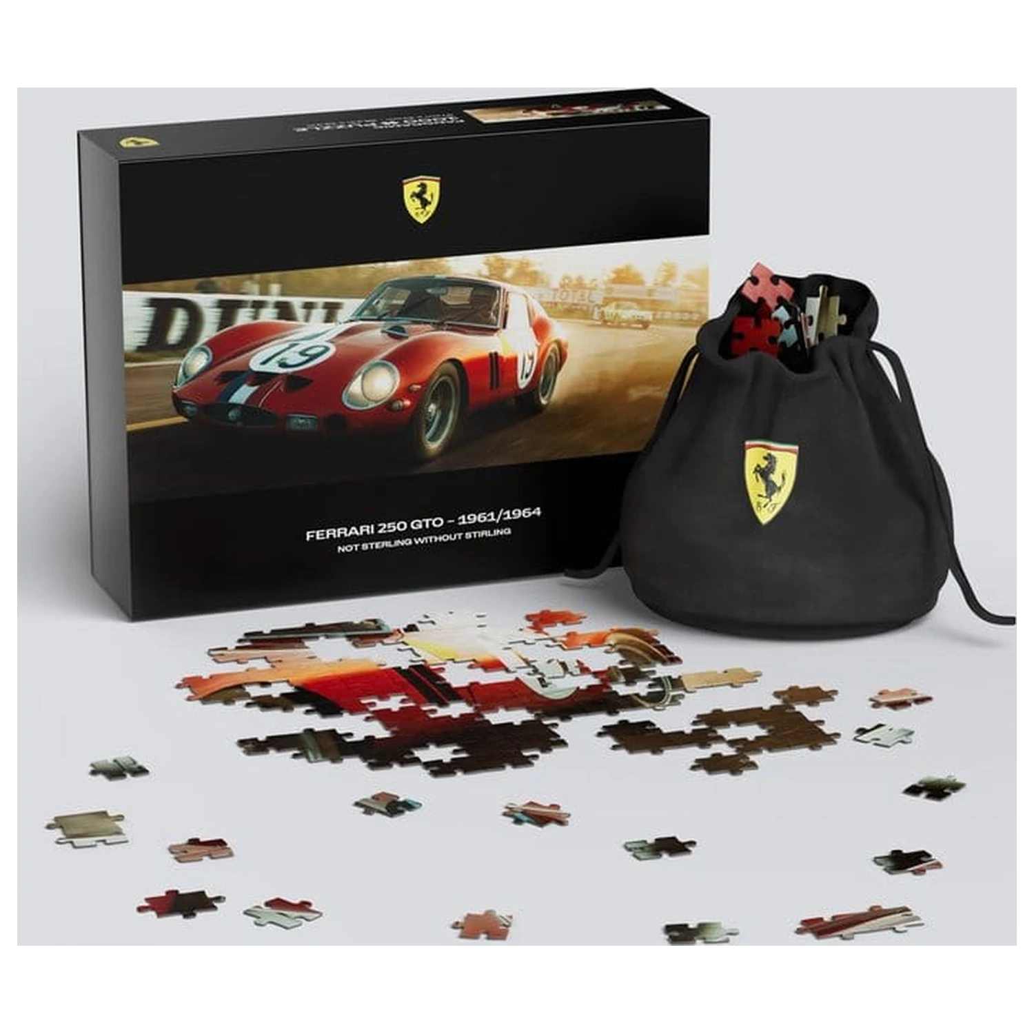 Ferrari 250GTO Premium Puzzle Not Sterling Without Stirling (1000 Teile) 97 x 34 cm Produktfoto