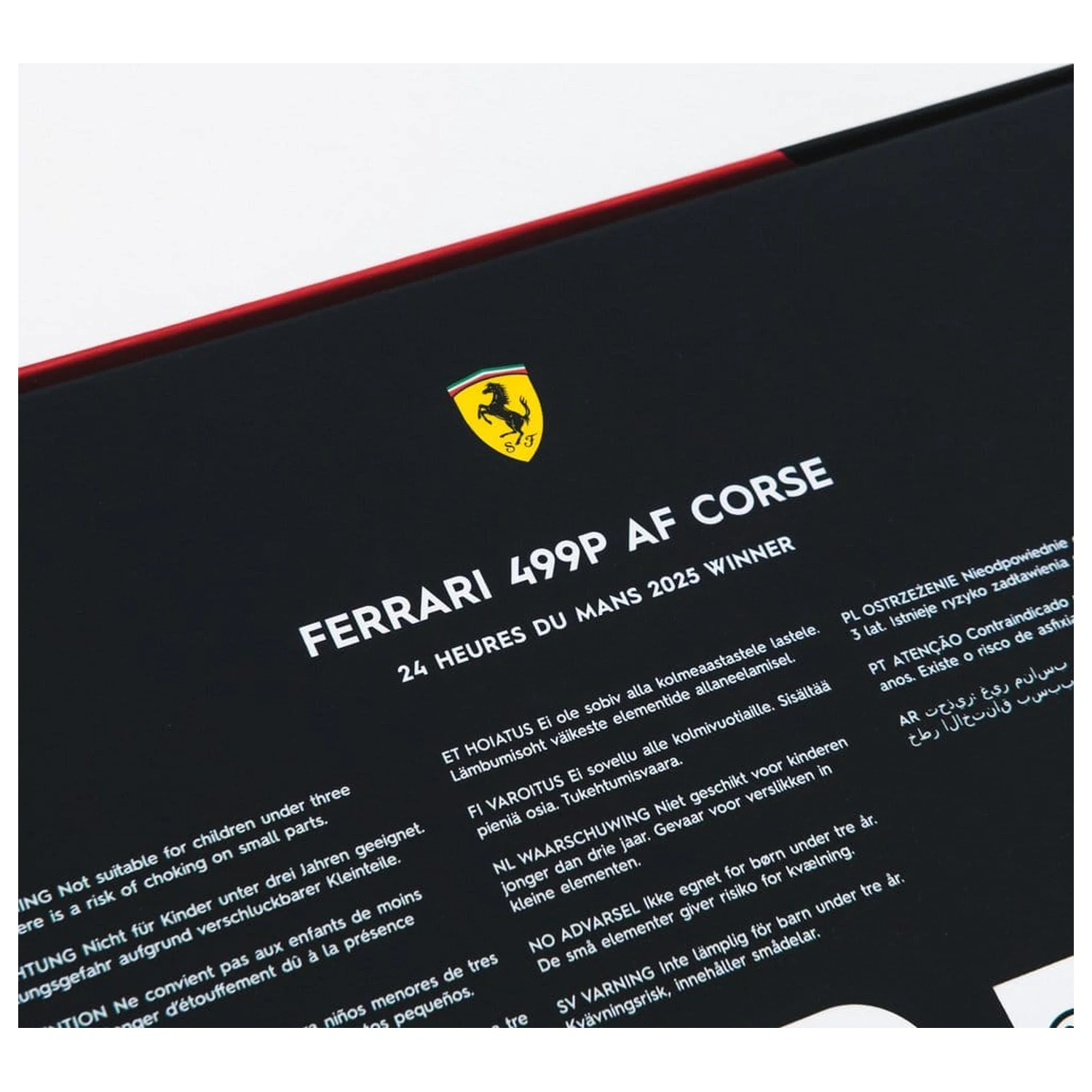 Ferrari AF Corse Puzzle 499P 24 Heures du Mans 2025 Winner (1000 Teile) 48 x 68 cm Produktfoto