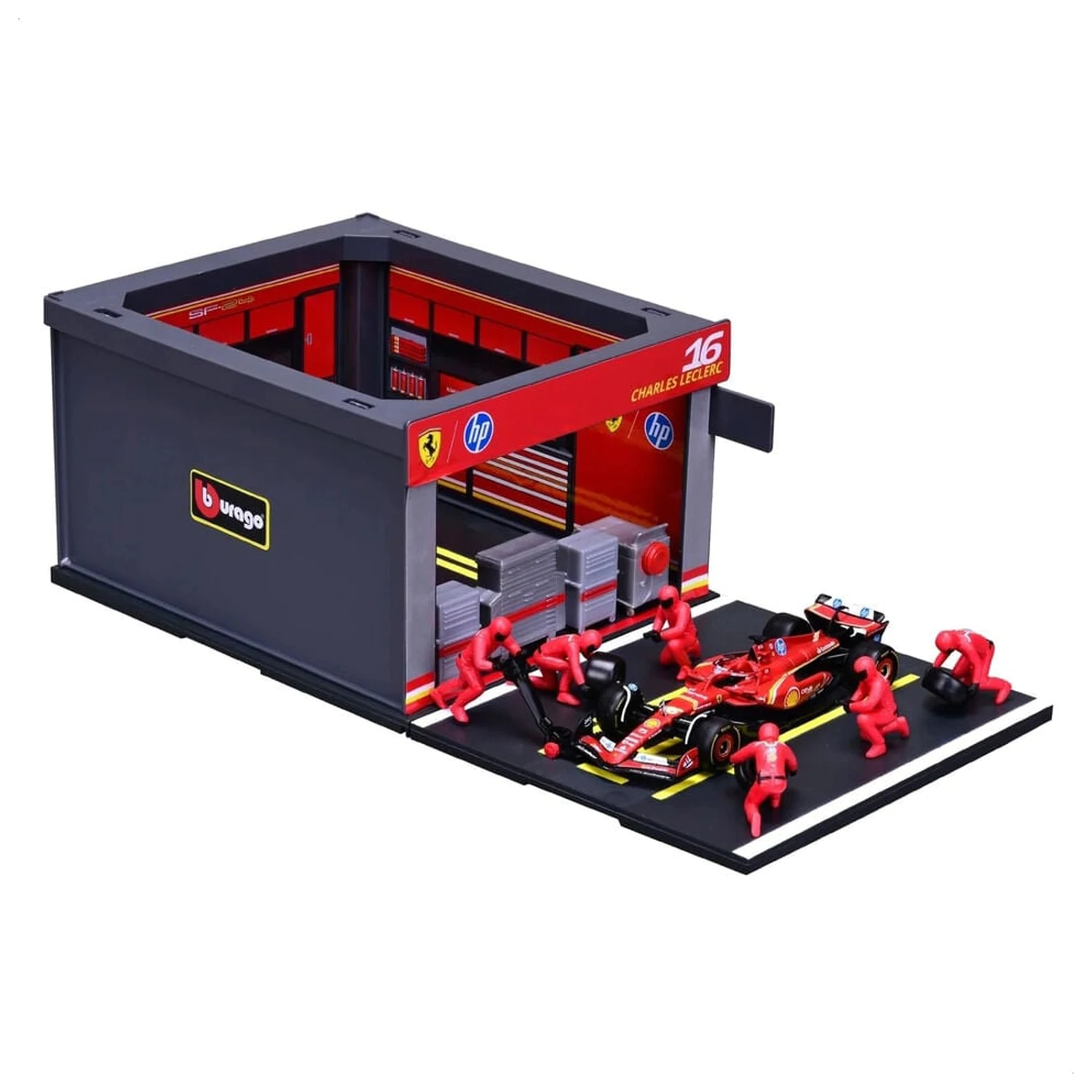 Ferrari F1 2023 Diorama-Box Produktfoto