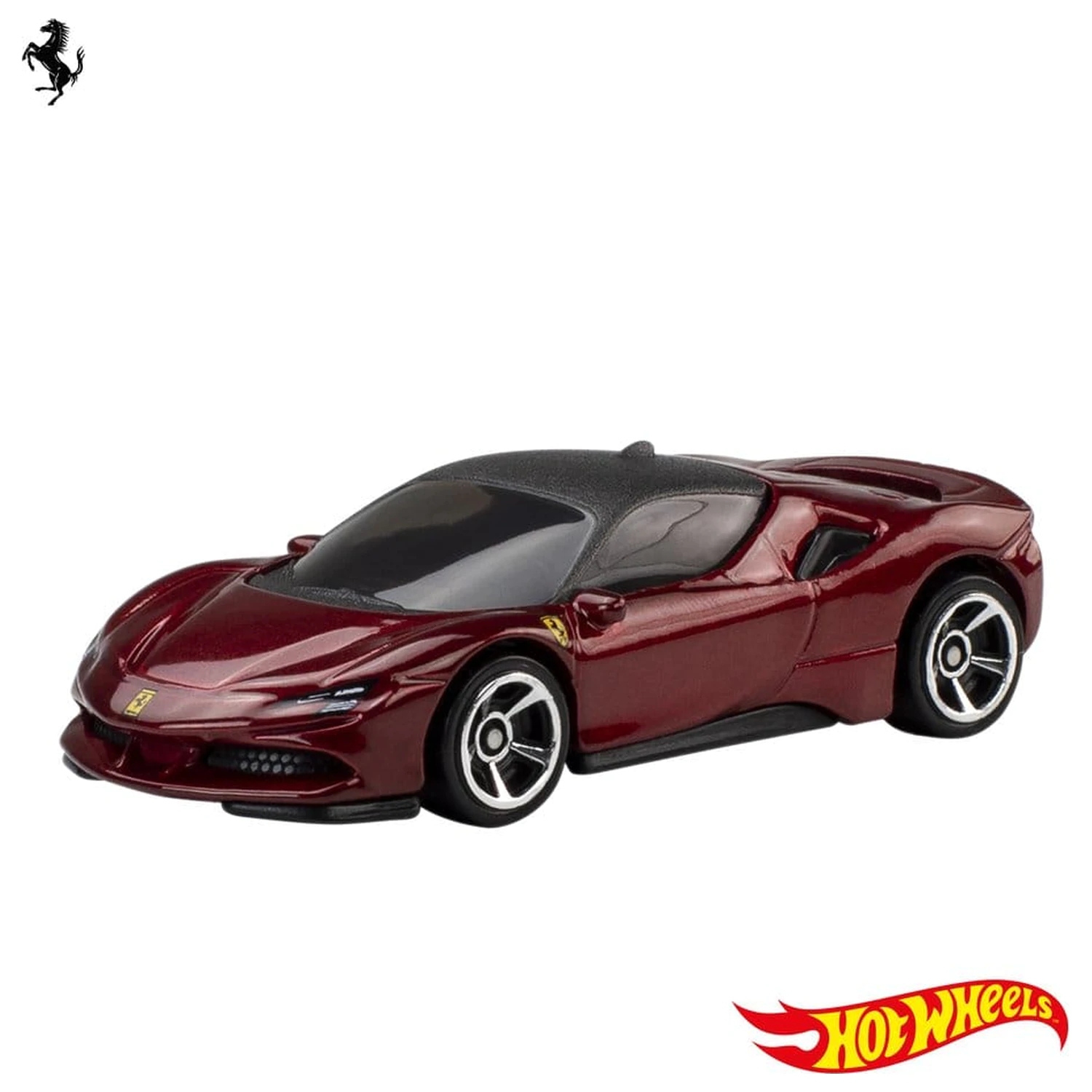 Ferrari Hot Wheels Die-Cast Fahrzeug 5er-Pack 1/64 Produktfoto