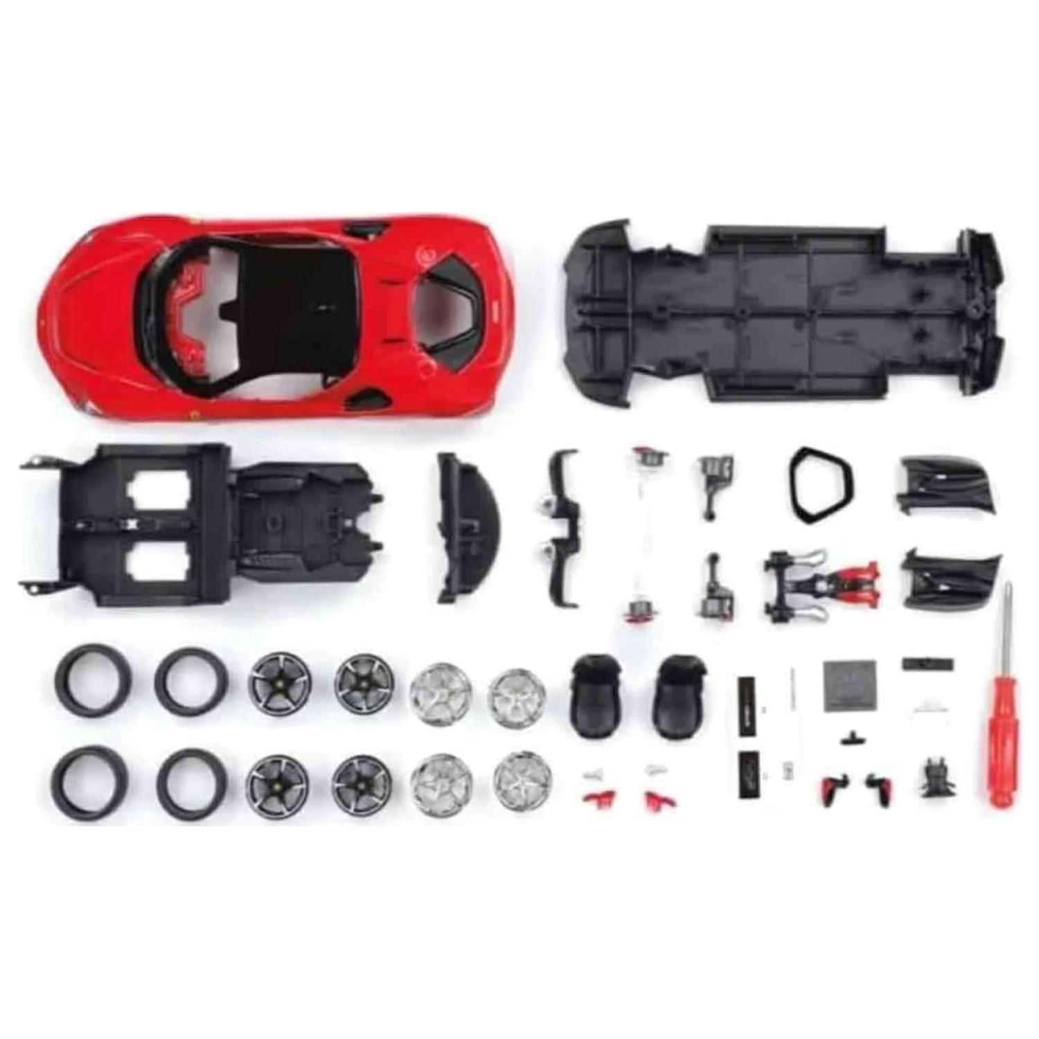 Ferrari SF90 Stradale Modell Bausatz 1/24 Produktfoto