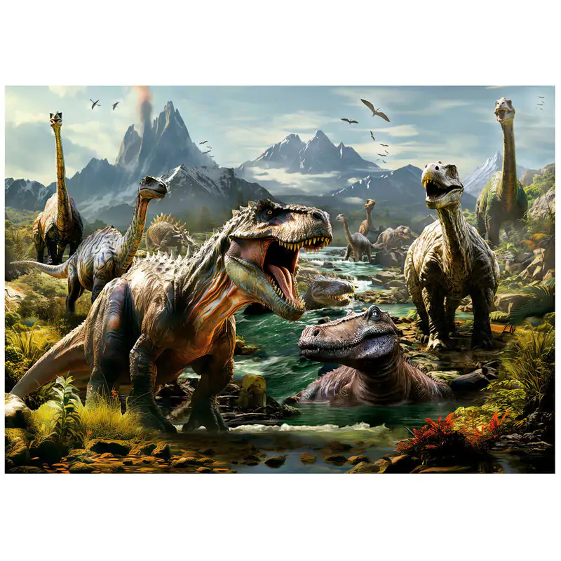 Fierce Dinosaurs Puzzle 1000St Produktfoto