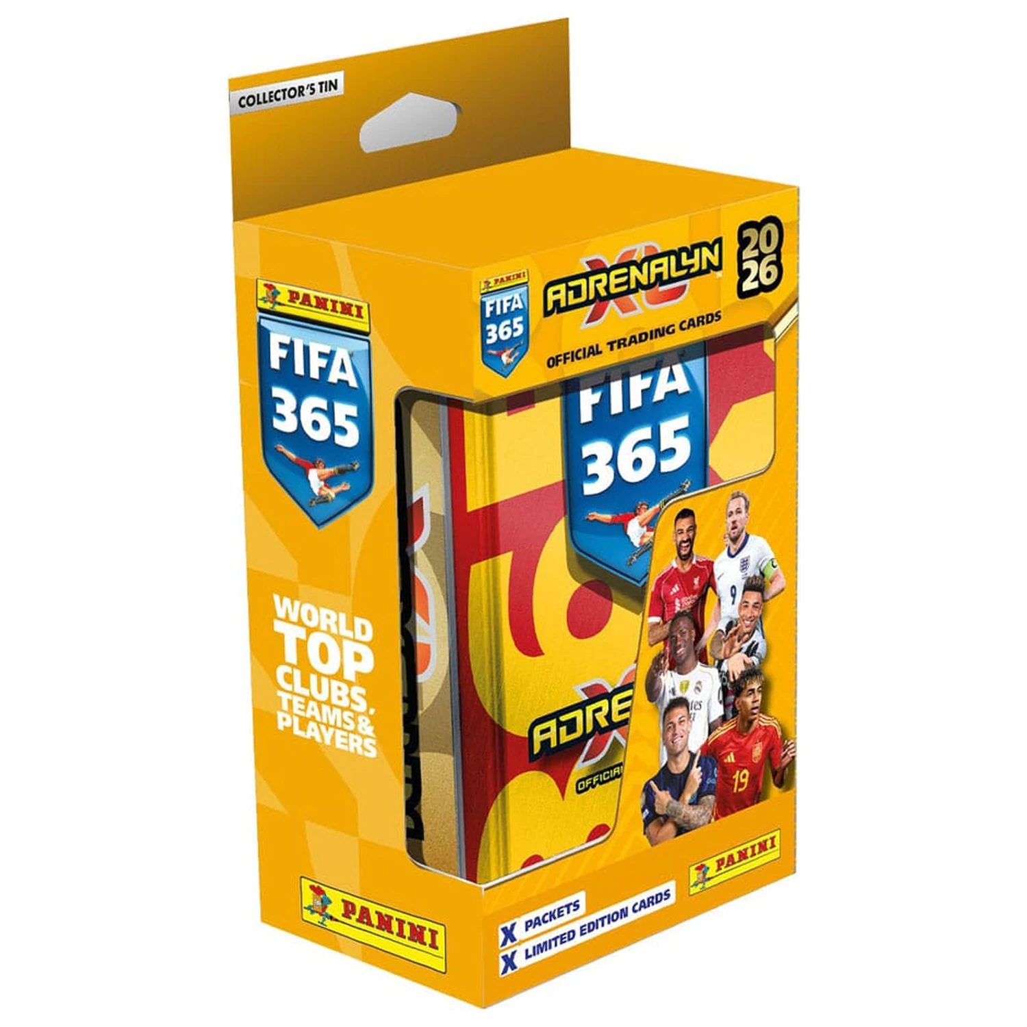 FIFA 365 Adrenalyn XL 2026 Sammelkarten Classic Dose Produktfoto