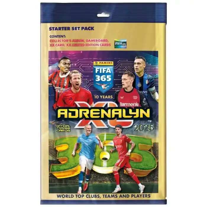 FIFA 365 Adrenalyn XL 2025 Trading Cards Sammelkarten Starter Pack *deutsche Version* Produktfoto