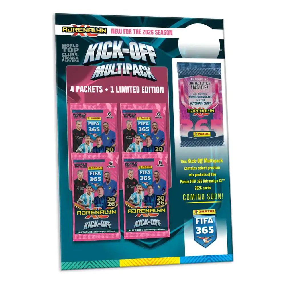 FIFA 365 Adrenalyn XL 2026 Sammelkarten Kick-Off Multipack *deutsche Version* Produktfoto