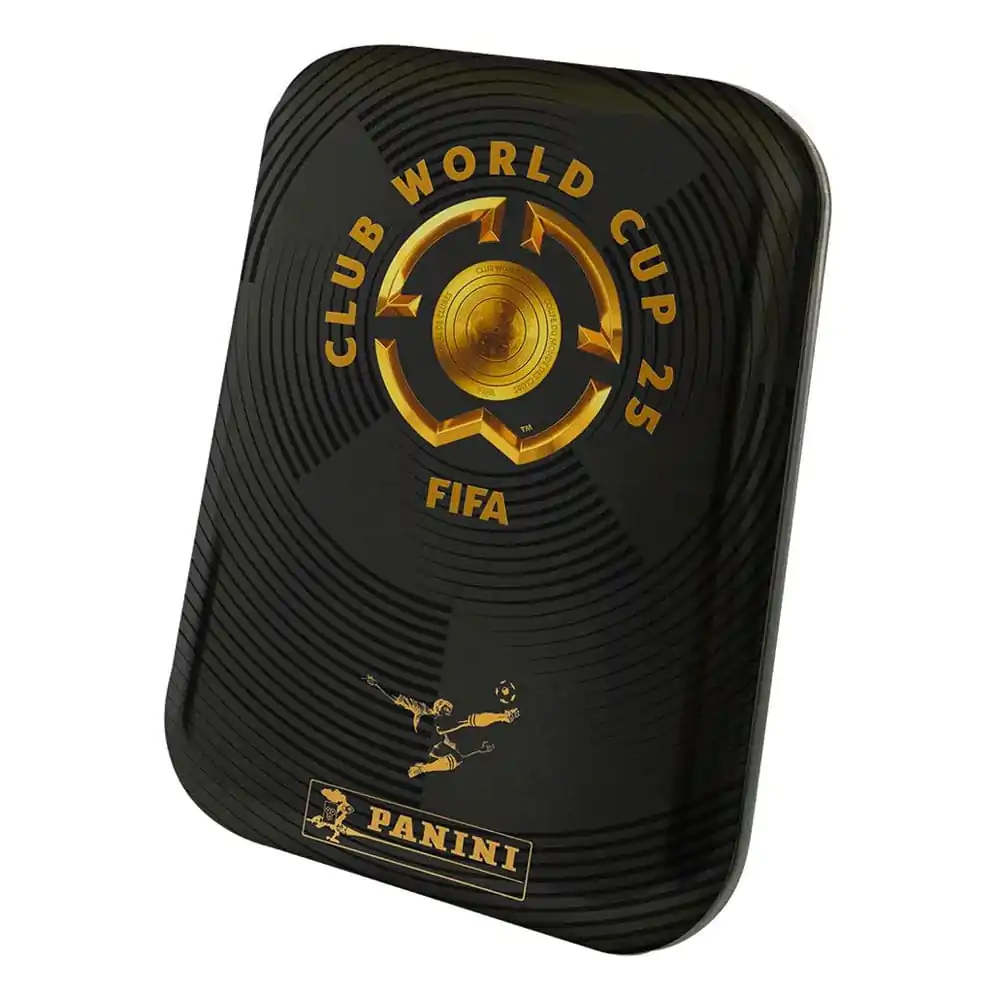 FIFA Club World Cup 2025 Adrenalyn XL Trading Cards Pocket Blechdose Produktfoto