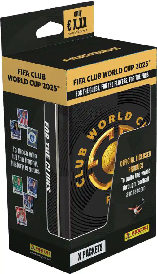 FIFA Club World Cup 2025 Sammelkarten Classic Tin Dose Produktfoto