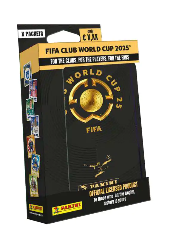 FIFA Club World Cup 2025 Trading Cards Metalldose im Taschenformat Produktfoto