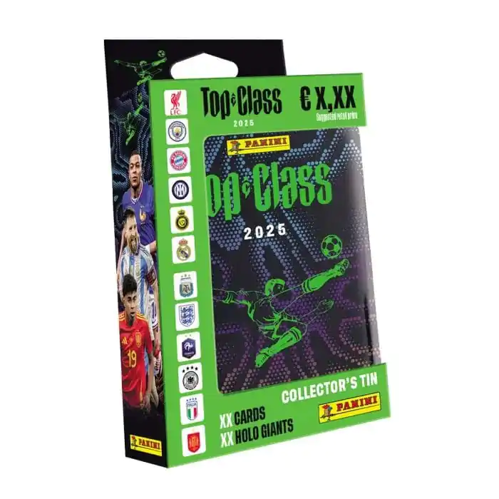 FIFA Top Class 2025 Trading Cards Pocket Dosen Produktfoto