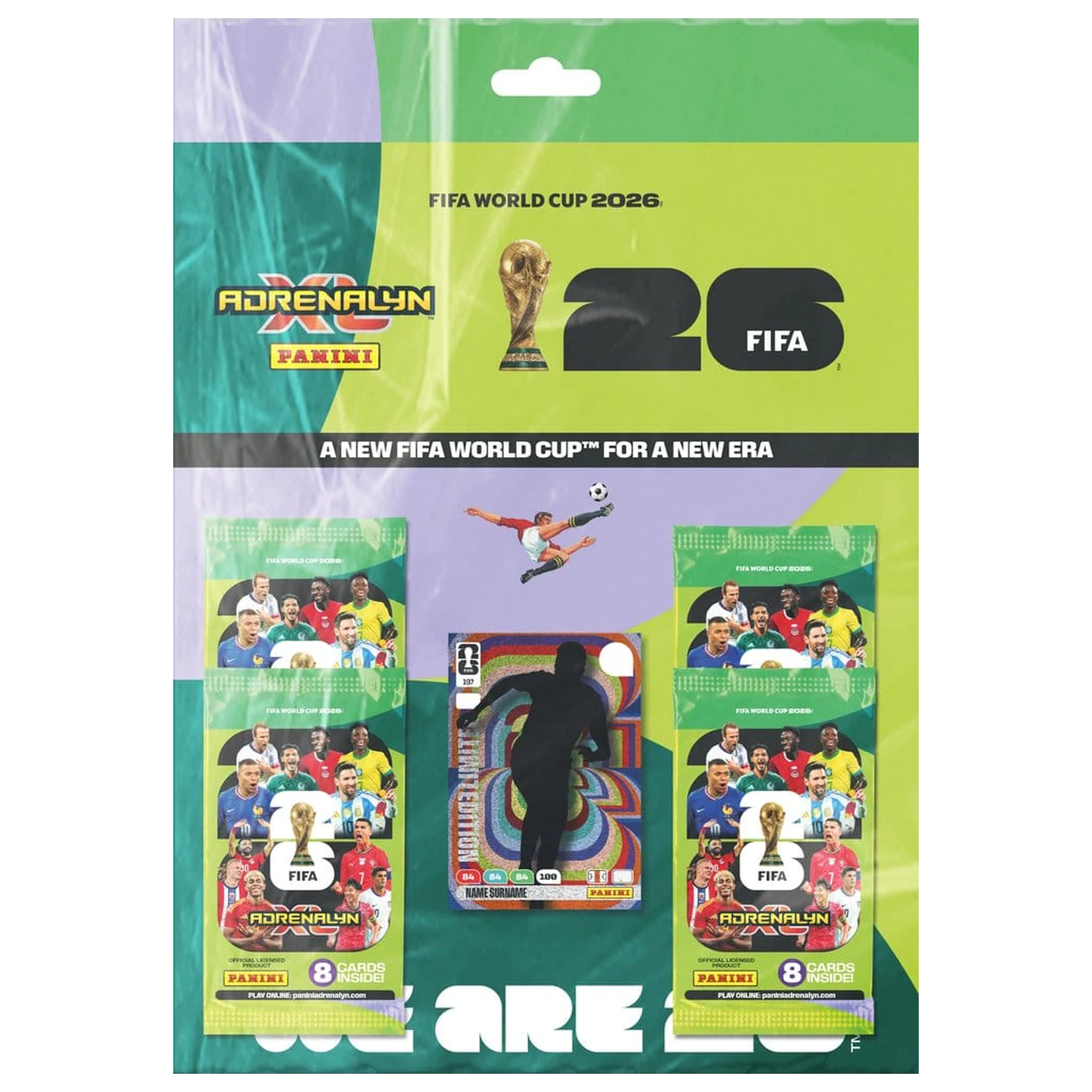 FIFA World Cup 2026 Adrenalyn XL Sammelkarten Multipack *deutsche Version* Produktfoto