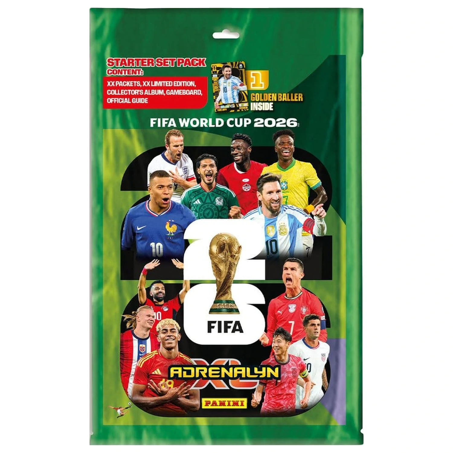 FIFA World Cup 2026 Adrenalyn XL Sammelkarten Starter Pack *deutsche Version* Produktfoto