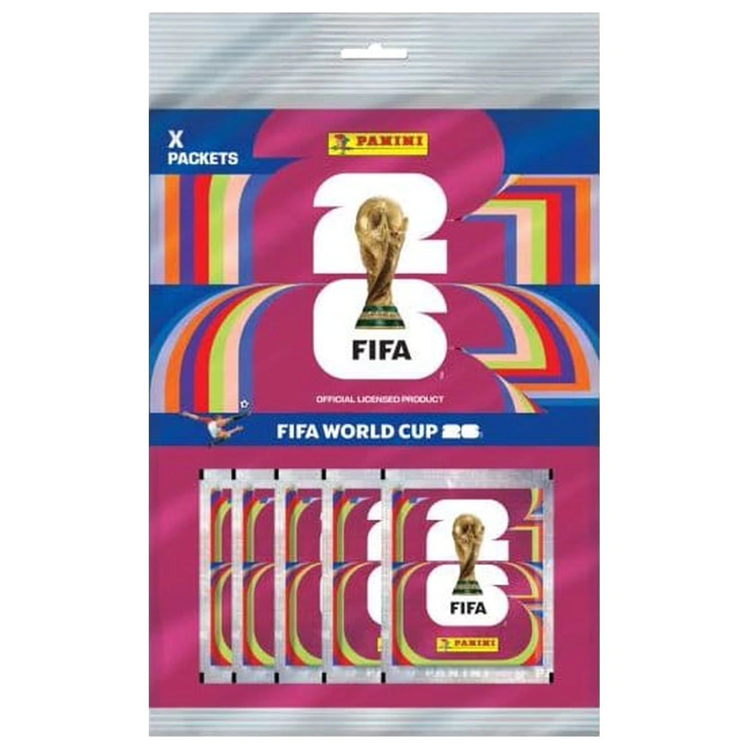 FIFA World Cup 2026 Sticker-Kollektion Mini Multipack *deutsche Version* Produktfoto