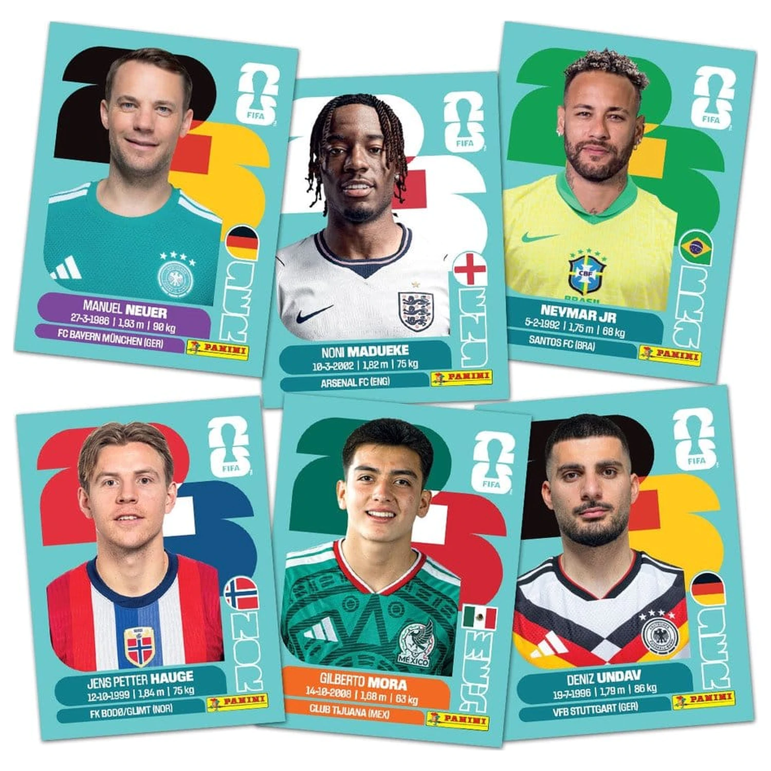 FIFA World Cup 2026 Sticker-Sammlung Update Set Produktfoto