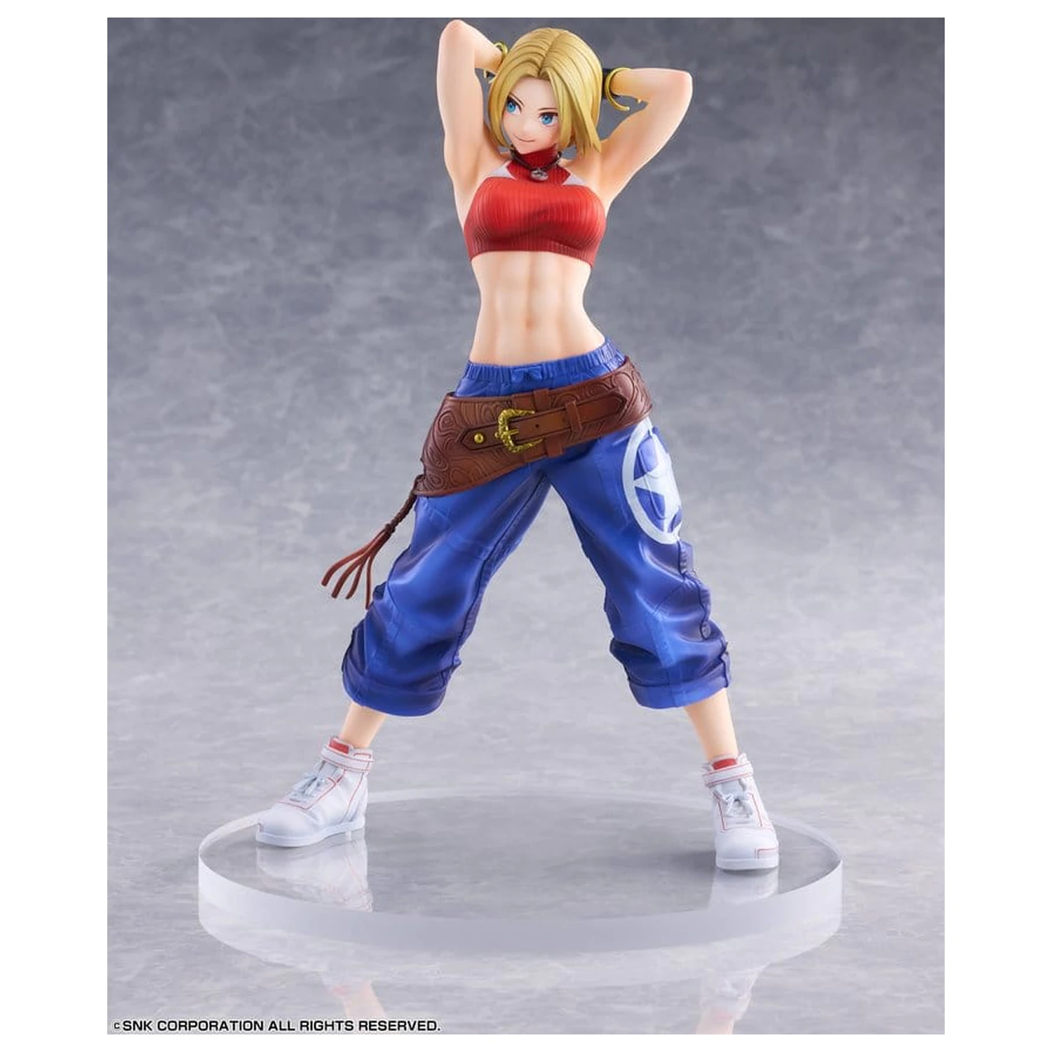 Fighting Girls Collection The King of Fighters XV PVC Figur 1/7 Blue Mary 26 cm Produktfoto