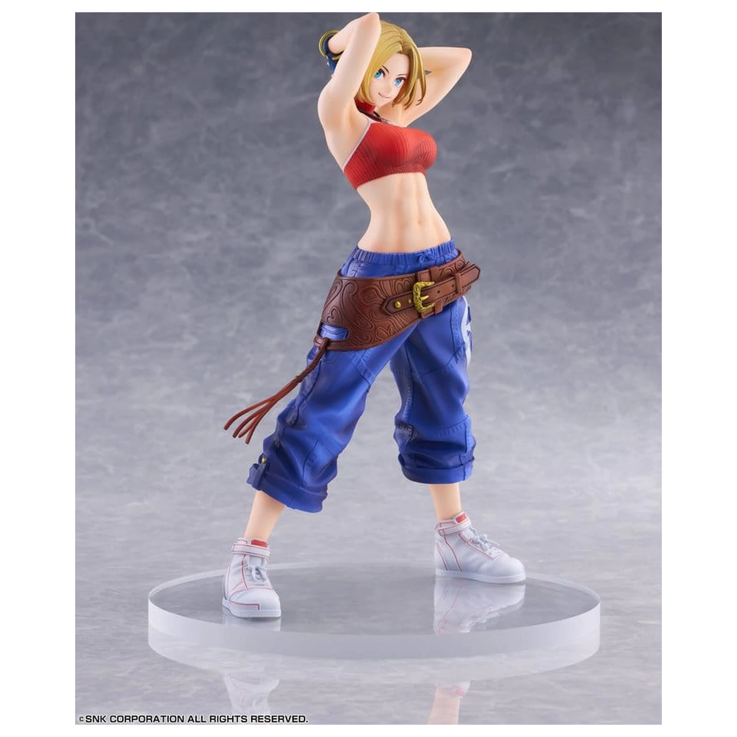 Fighting Girls Collection The King of Fighters XV PVC Figur 1/7 Blue Mary 26 cm Produktfoto