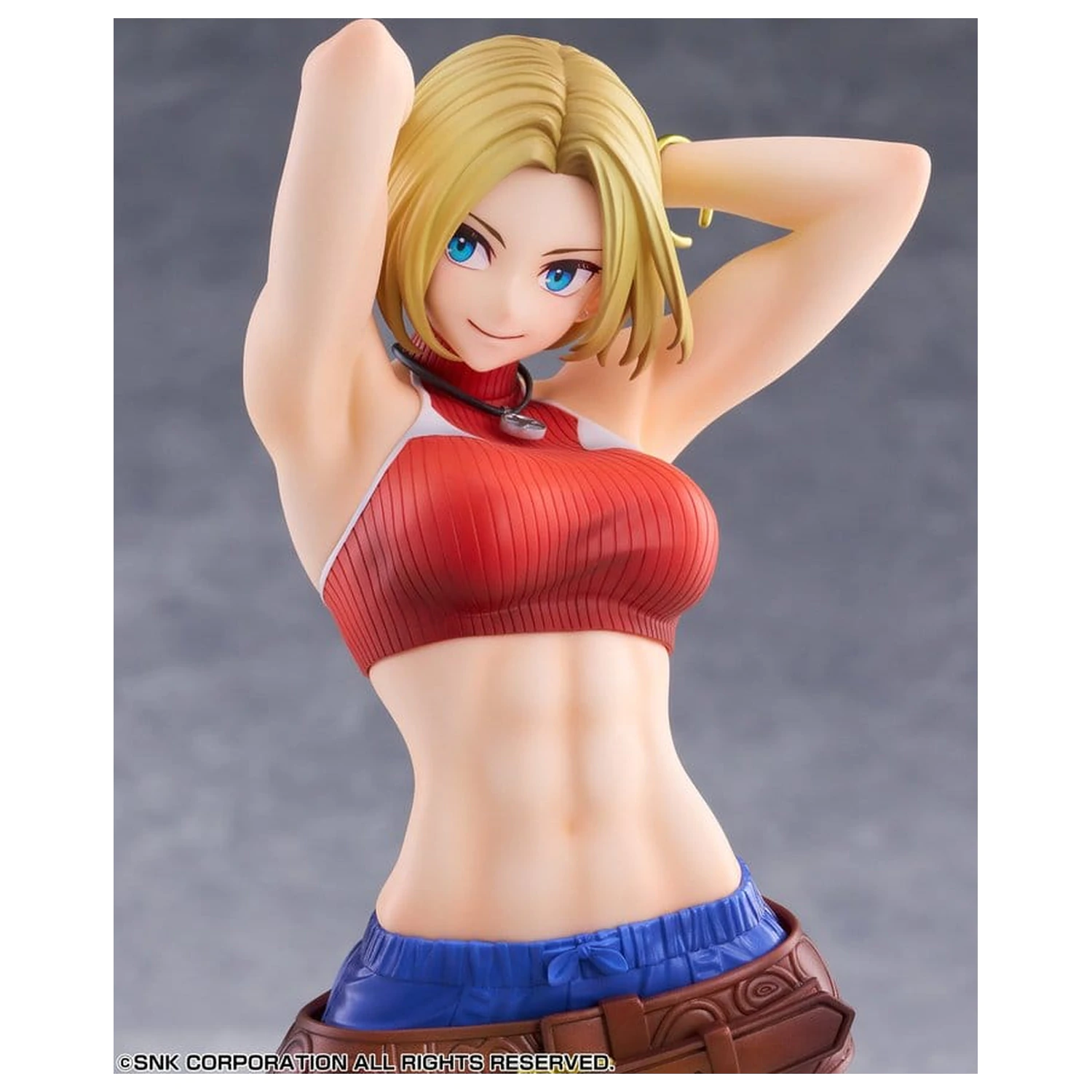 Fighting Girls Collection The King of Fighters XV PVC Figur 1/7 Blue Mary 26 cm Produktfoto