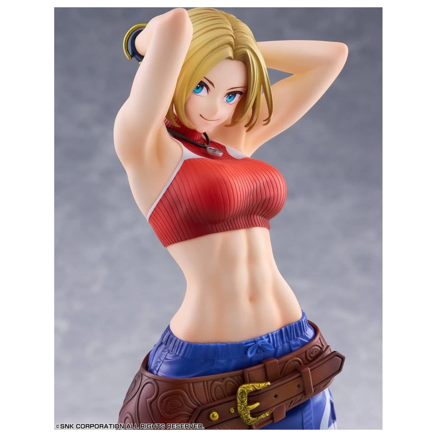Fighting Girls Collection The King of Fighters XV PVC Figur 1/7 Blue Mary 26 cm Produktfoto