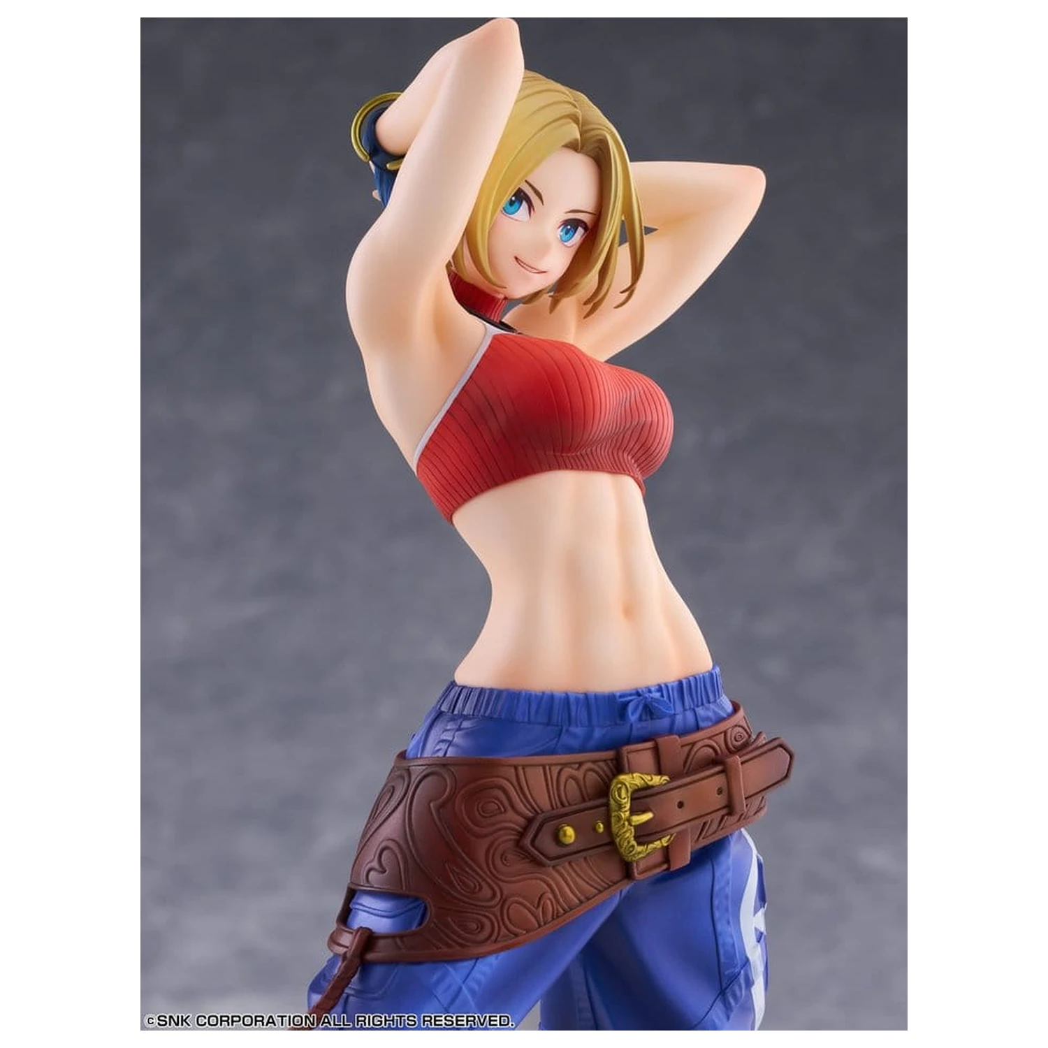 Fighting Girls Collection The King of Fighters XV PVC Figur 1/7 Blue Mary 26 cm Produktfoto