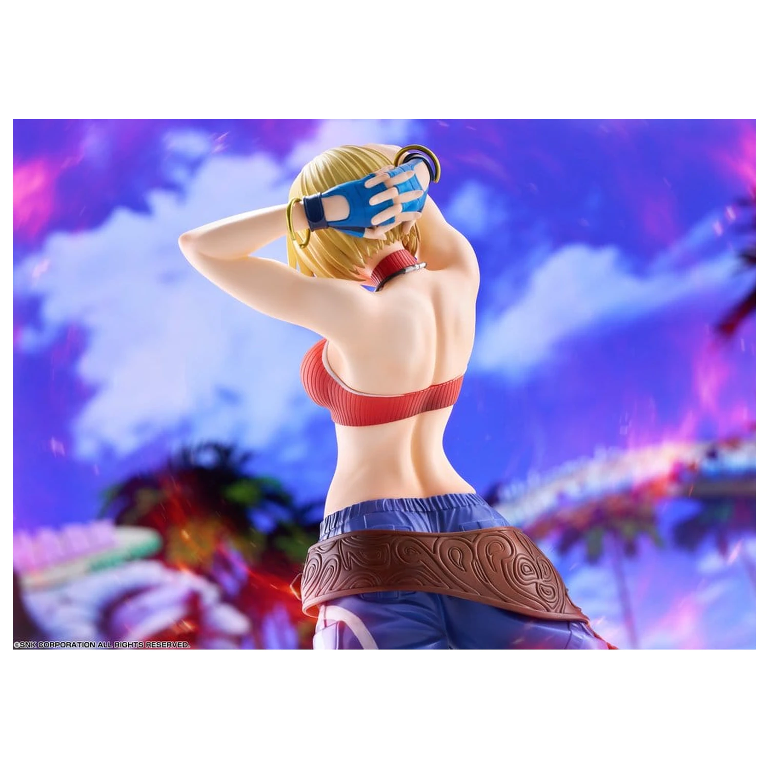 Fighting Girls Collection The King of Fighters XV PVC Figur 1/7 Blue Mary 26 cm Produktfoto