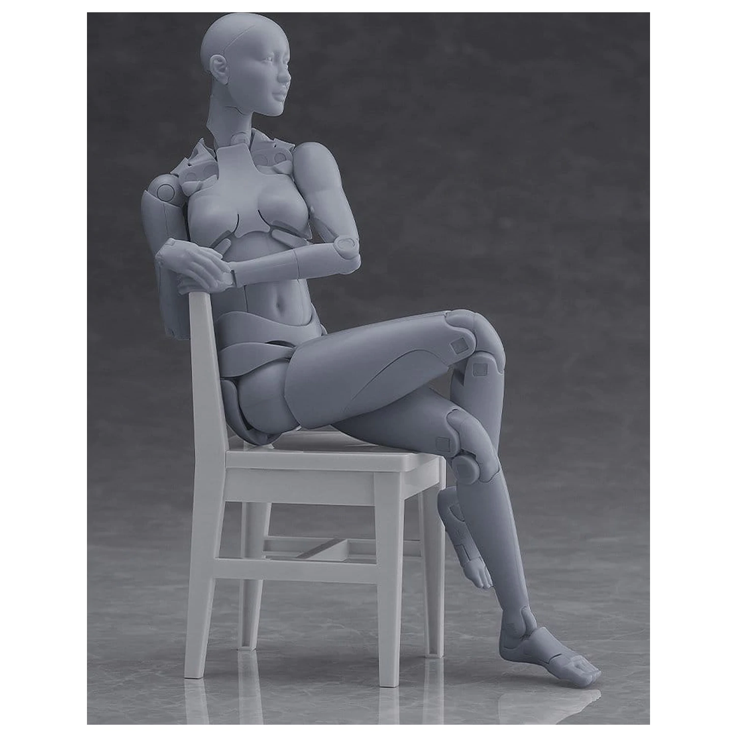 Figma Actionfigur Nishimura Style Drawing Doll Olive Gray 21 cm Produktfoto