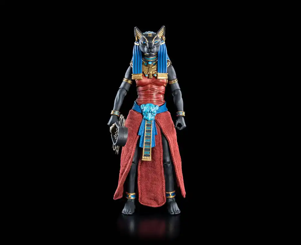 Figura Obscura Action Figur Bastet Schwarz & Rot Produktfoto