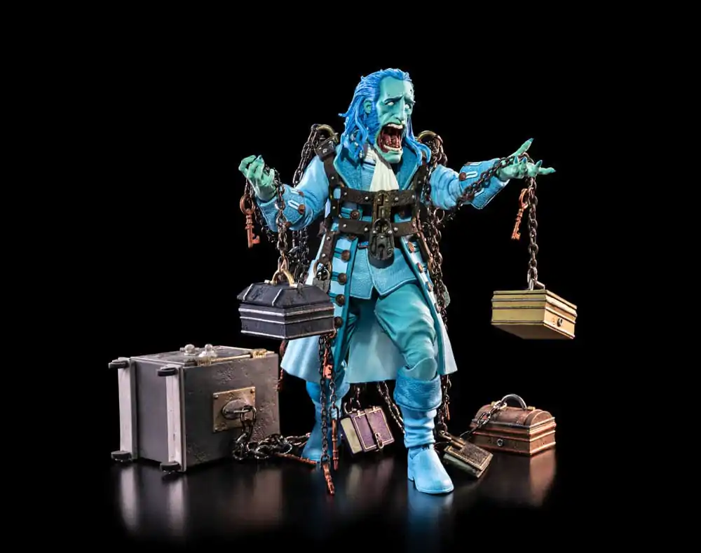 Figura Obscura Actionfigur The Ghost of Jacob Marley Haunted Blue Edition Produktfoto