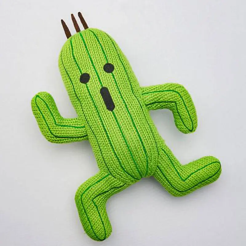 Final Fantasy Strick-Plüschfigur Cactuar 26 cm Produktfoto