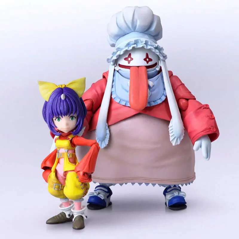 Final Fantasy IX Bring Arts Action Figurs Eiko Carol &amp; Quina Quen 9 - 14 cm Produktfoto