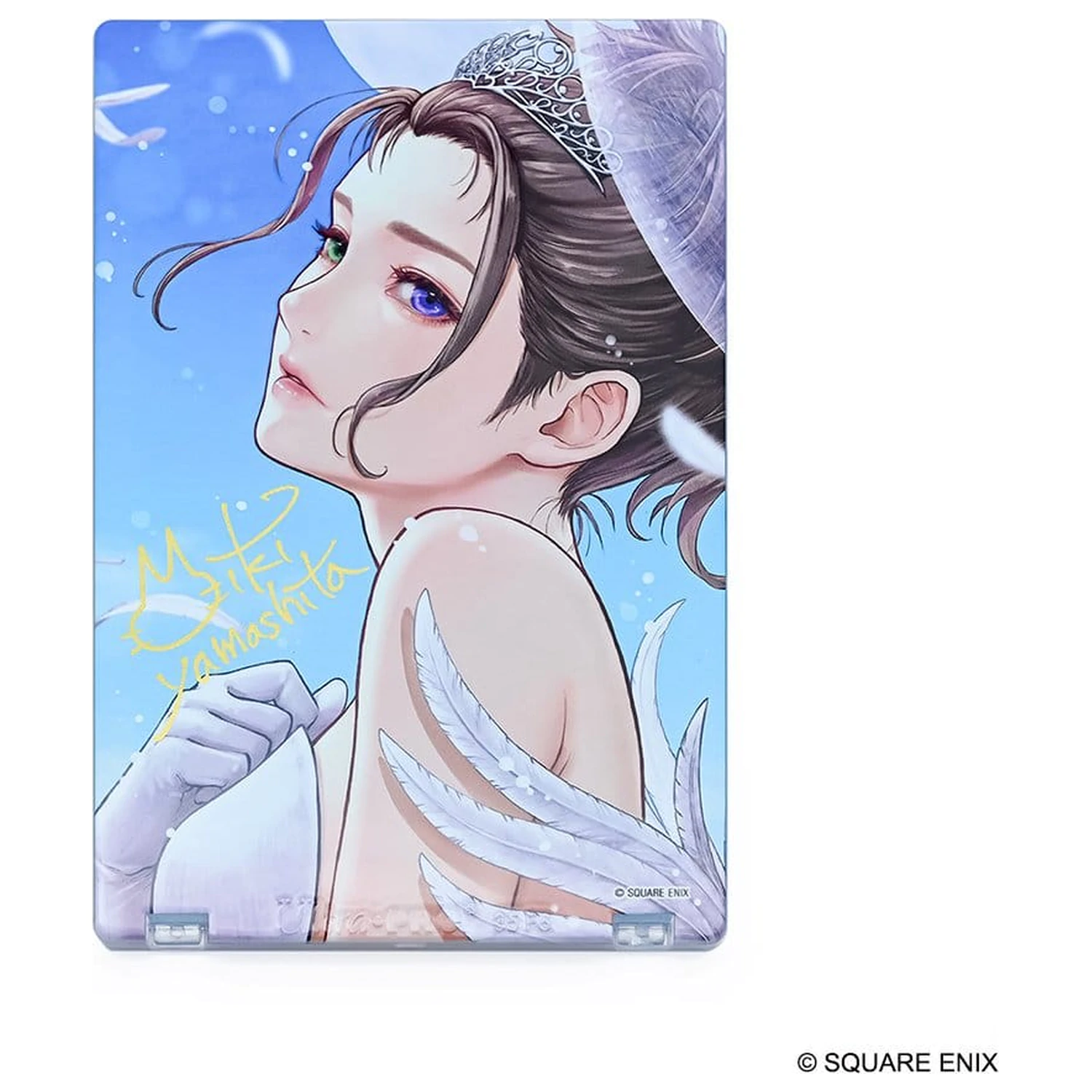Final Fantasy One Touch Edge Magnetischer Kartenhalter Sonderausgabe Yuna Wedding Dress Produktfoto