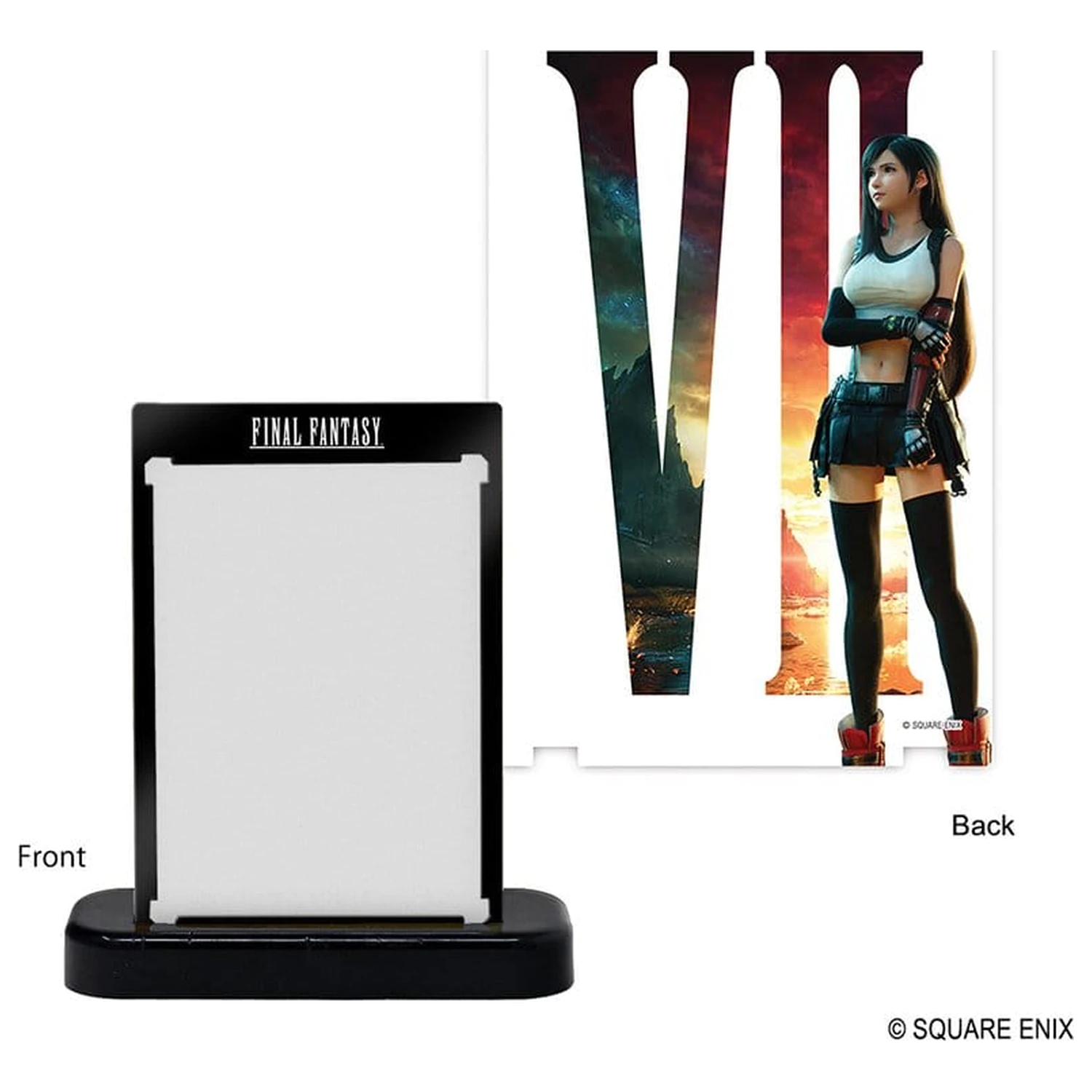 Final Fantasy One Touch Edge magnetischer Kartenhalter Tifa Produktfoto