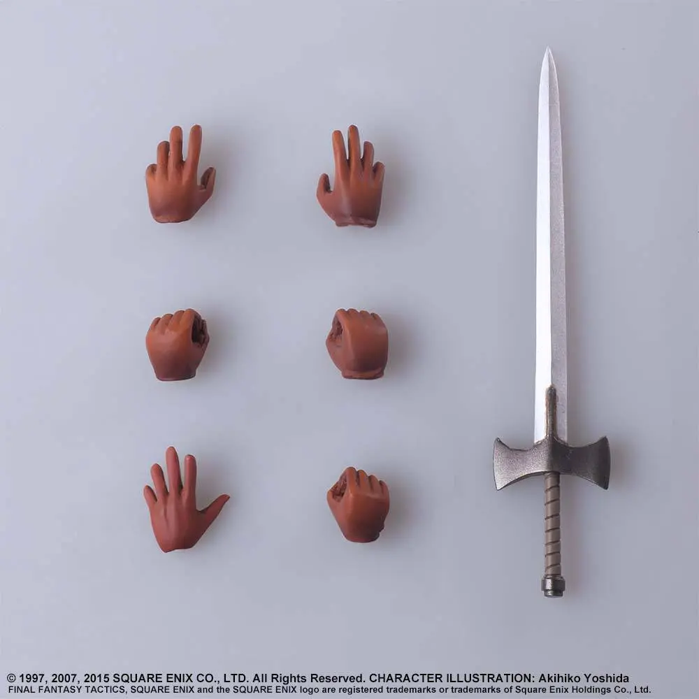 Final Fantasy Tactics Bring Arts Actionfigur Agrias Oaks 14 cm Produktfoto