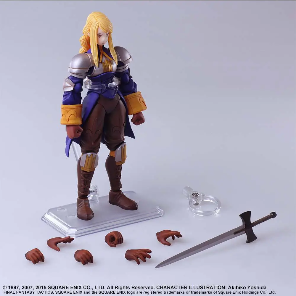 Final Fantasy Tactics Bring Arts Actionfigur Agrias Oaks 14 cm Produktfoto