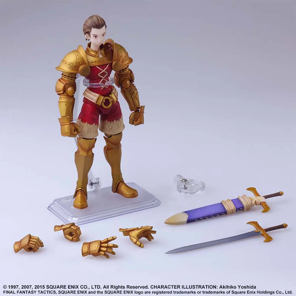 Final Fantasy Tactics Bring Arts Actionfigur Delita Heiral 14 cm Produktfoto