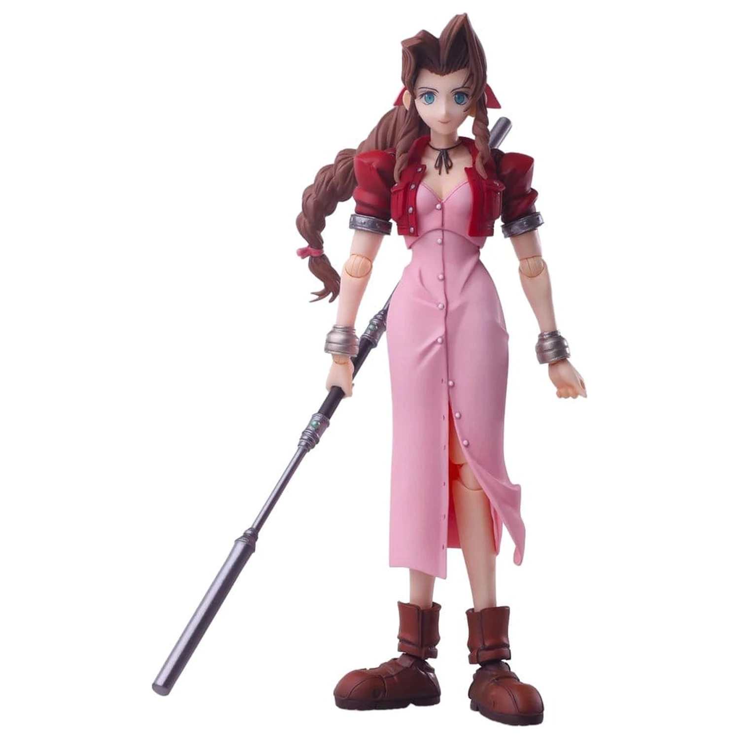 Final Fantasy VII Bring Arts Actionfigur Aerith Gainsborough Digital Plus Edition 14 cm Produktfoto