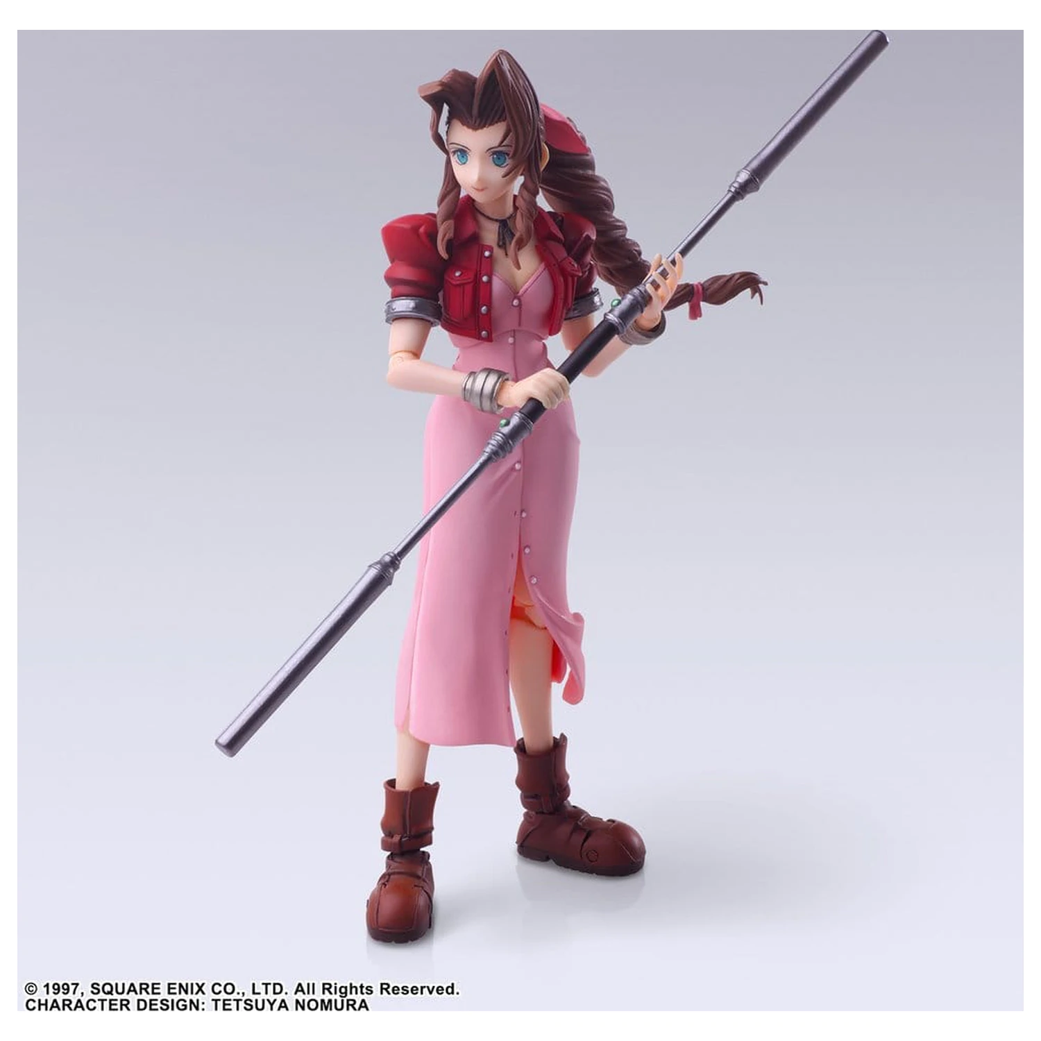 Final Fantasy VII Bring Arts Actionfigur Aerith Gainsborough Digital Plus Edition 14 cm Produktfoto