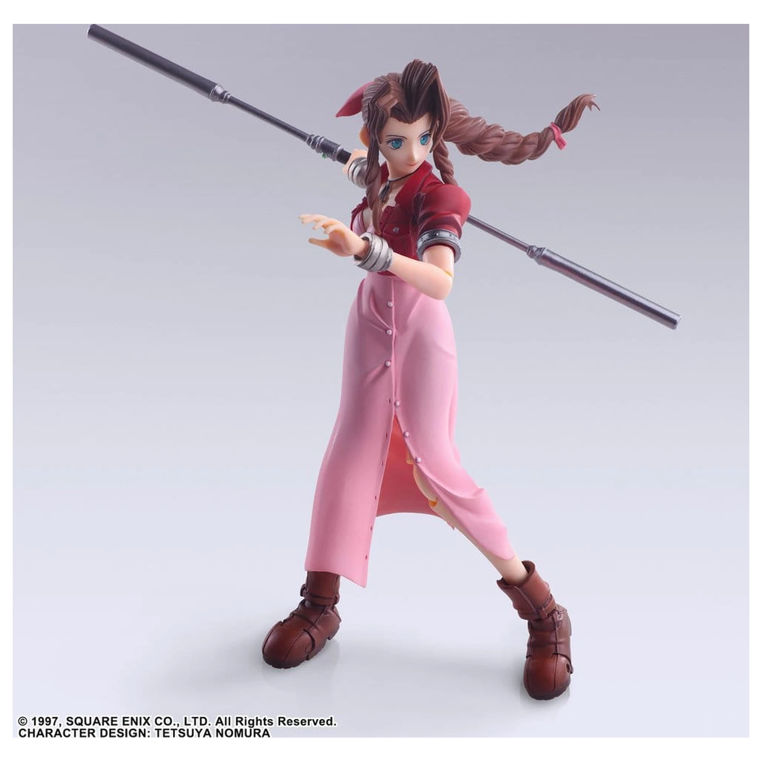Final Fantasy VII Bring Arts Actionfigur Aerith Gainsborough Digital Plus Edition 14 cm Produktfoto