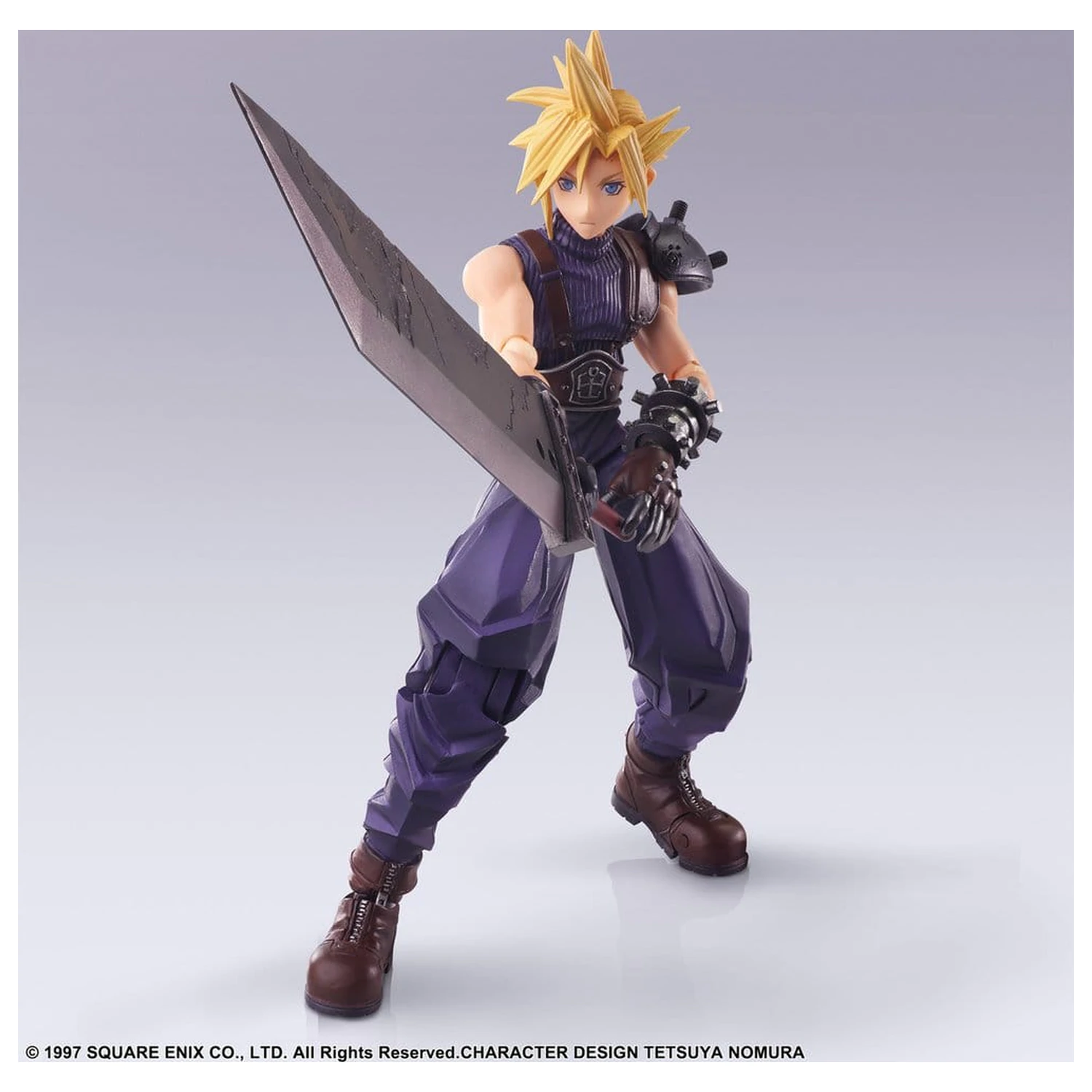Final Fantasy VII Bring Arts Action Figur Cloud Strife Digital Plus Edition 15 cm Produktfoto