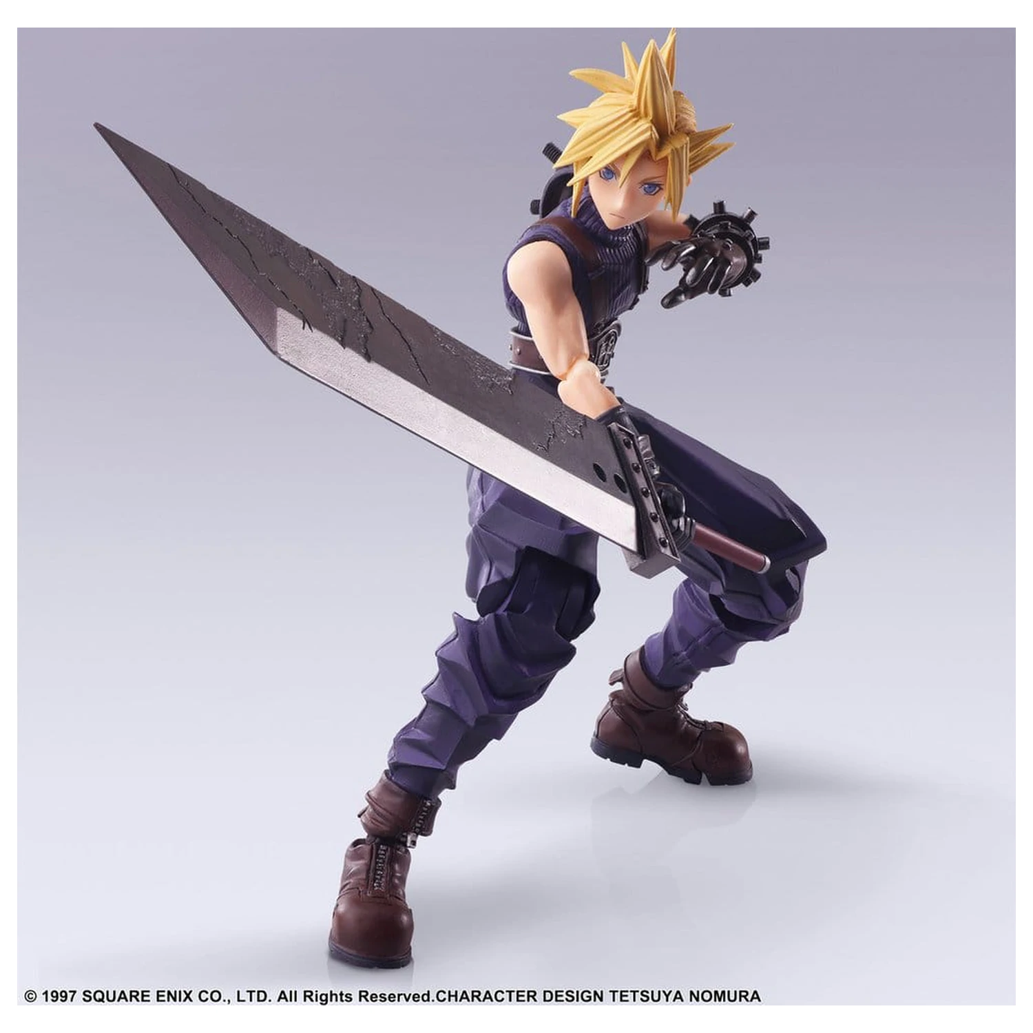 Final Fantasy VII Bring Arts Action Figur Cloud Strife Digital Plus Edition 15 cm Produktfoto