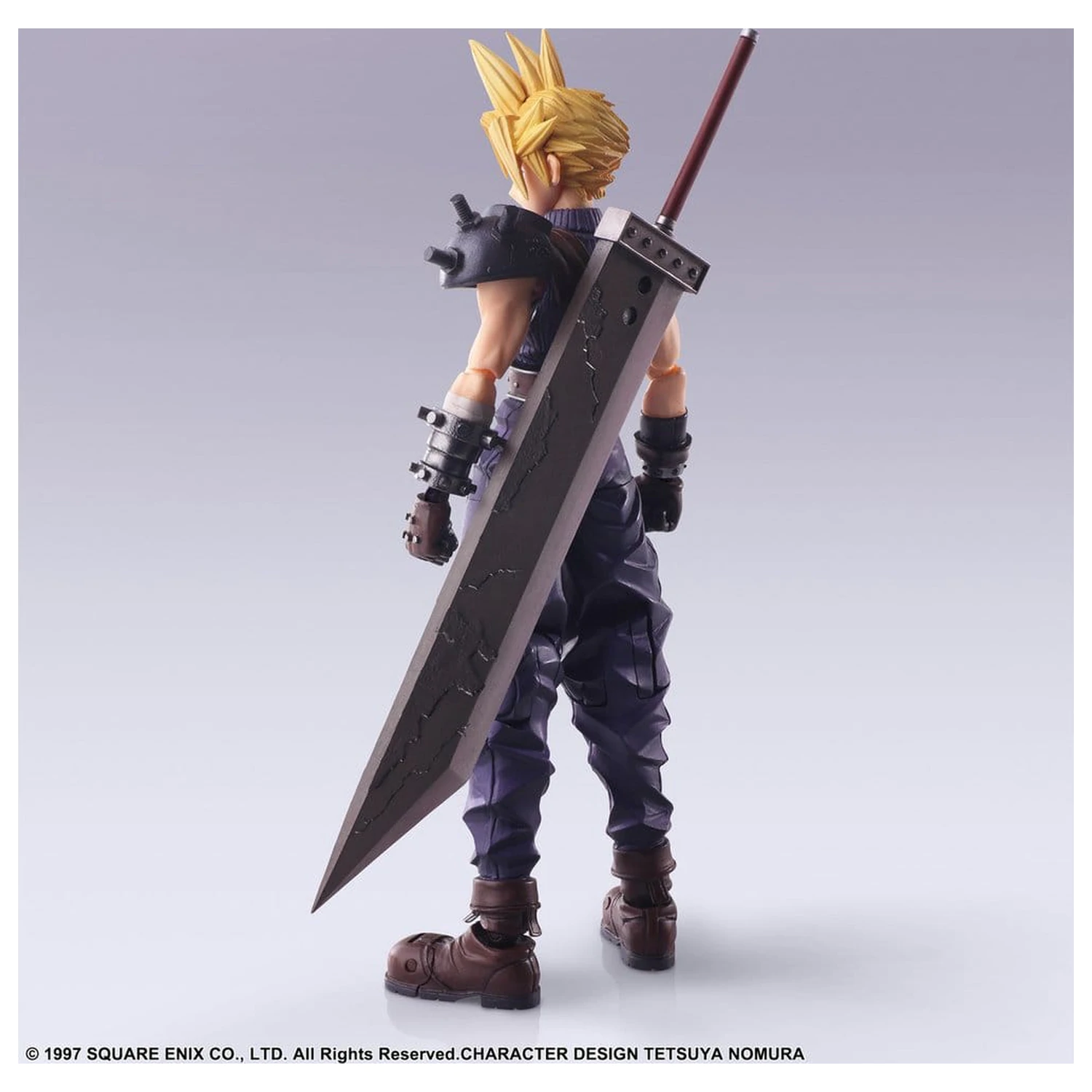 Final Fantasy VII Bring Arts Action Figur Cloud Strife Digital Plus Edition 15 cm Produktfoto