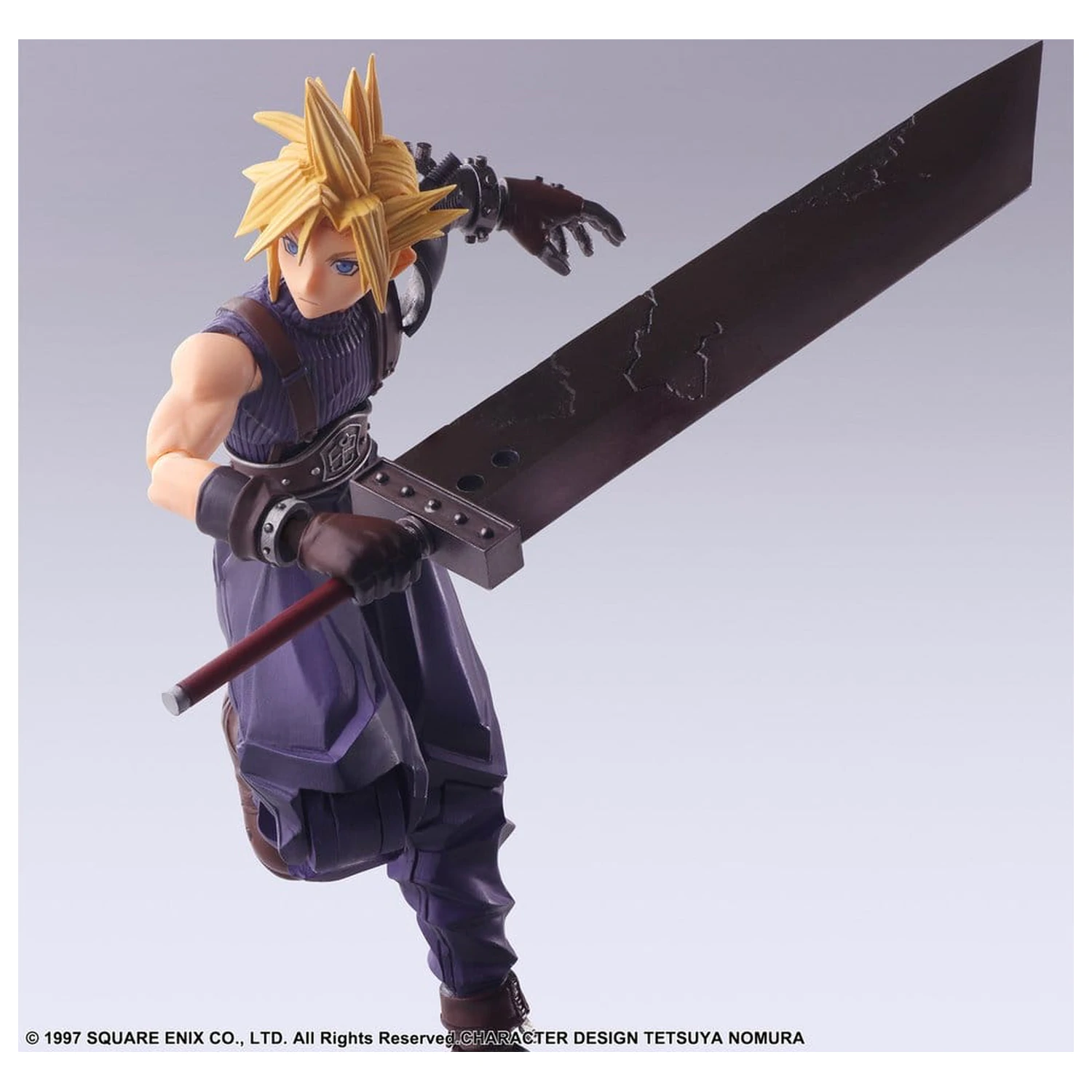 Final Fantasy VII Bring Arts Action Figur Cloud Strife Digital Plus Edition 15 cm Produktfoto